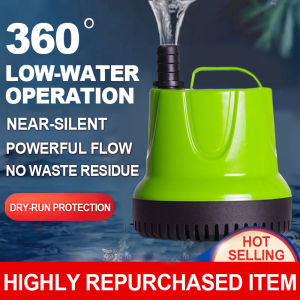 【125W 9500L/H】aquarium water pump aquarium submersible pump waterpump submersible water pump submersible sewage pump aquarium pump filter pam air automatik pompa air pam air kolam ikan 水泵