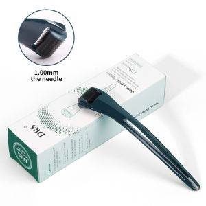 DRS 128 Titanium Derma Roller Skin Microneed-ling Face Roller With Case Microneed-le Roller Scalp Cosmetic Instrument