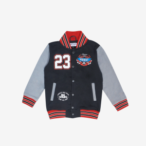 Jaket Baseball Anak Cowok Cewek | Bahan Cotton Fleece | Ukuran S-XL | Usia 3-10th | Jaket Baseball Anak Highest Kids HKBS