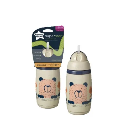 Tommee Tippee Insulated Straw Cup 266ml (12M+)