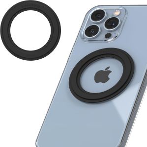 SleekStrip Mag Ring MagSafe Magnetic Ring Adapter for iPhone Android Kindle Strong Adhesive MagSafe Sticker for Phone Case Back of Phone Magnetic Converter Kit Accessory