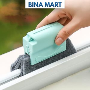 Bàn chải vệ sinh khe hở đa năng bàn chải chà khe cọ vệ sinh khe rãnh cửa sổ dụng cụ vệ sinh khe cửa sổ - BINA MART