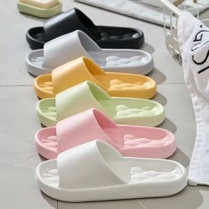 Bathroom Bath Slippers For Women Eva Sandals For Men CoupleS Non-Slip Indoor And Outdoor Summer Home Slippers