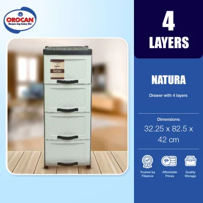 Orocan L4 Natura 4 Layer | 4 Layer Drawer