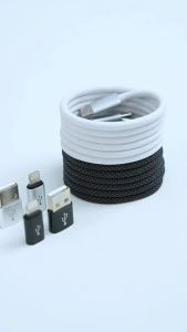 Magnetic Magic Rope Data Cable is suitable for devices 15 Data Cable PD240W Fast charge data cable TYPEC Charging Cable