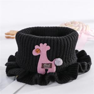 Cute Kids Winter Neck Warmer with Cartoon Deer Design for Boys and Girls