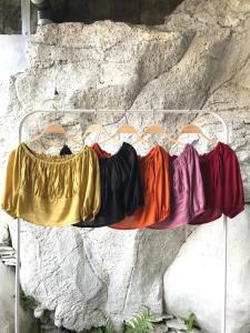 Fashion Terlaris Top Sabrina: Pakaian Wanita Berkualitas & Desain Fashion Wanita
