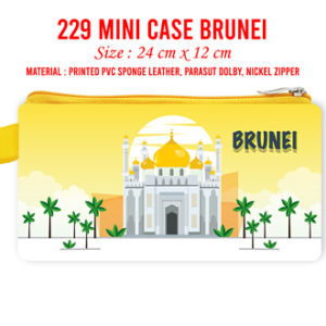 Brunei Darussalam Dompet Landmark Souvenir Suvenir Oleh Oleh Mini Wallet Negara Dompet Panjang Pouch Mouse Pad