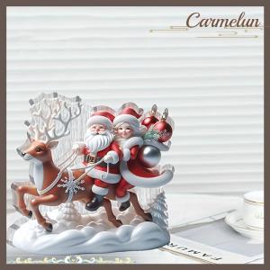 [Carmelun] อุปกรณ์ตกแต่งเทศกาลคริสต์มาสทำจากอะคริลิค2D ของขวัญปาร์ตี้วันหยุด2026