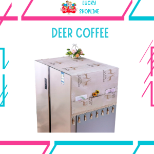 [BIG SALE]  Cover Penutup Kulkas Taplak kulkas Multifungsi Alas Penutup Lemari es BAHAN POLYESTER