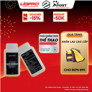 Phấn chống trơn Ligpro 45gram Giảm mồ hôi tay khi chơi cầu lông Bóng Rổ Tennis Bóng Chuyền thể thao và thể hình