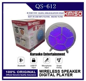 good mobile Kimiso Karaoke 6.5  Wireless Bluetooth Speaker  QS-612