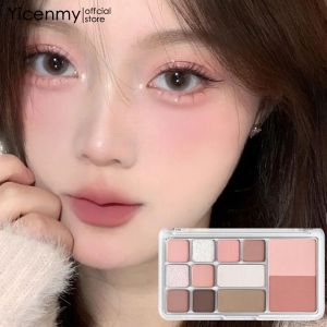 Yicenmy Tingphe มัลติฟังก์ชั่น Eyeshadow Palette ฤดูใบไม้ร่วงและฤดูหนาว Matte เหมาะสำหรับผู้เริ่มต้นกันน้ำและ Sweatproof Eyeshadow Palette