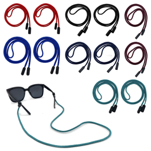 12Pcs Eyeglasses Lanyard Anti Slip Eyeglasses Retainers Glasses Holder Neck Strap for Men Women Elderly Office Daily Use