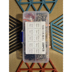 BAUT CPU 1SET BAUT MOBO FAN CASING PC KOMPUTER SCREW 228PCS