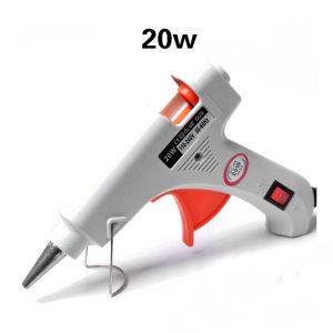 Hot Glue Gun Glue Stick Hot Melt Stick 20W Gam Pistol Gam Panas Silicon Glue Hot Glue Gun Stick Electric Glue Gun DIY Craft Handmade(5/10PCS) 熱熔槍| DaQueen