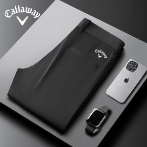 New Golf Pants Summer Thin Golf Pants Men Ice Silk Breathable Quick-Drying Golf Pants Men Casual Pants