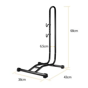Bike Repair Stand 2in1adjustable MTB Display Stand Insert FrameL-Shape Wheel Hub Parking Rack