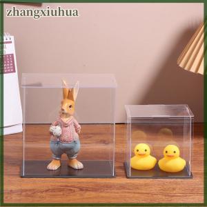 zhangxiuhua 1Pc Transparent Acrylic Display Box Storage Dustproof Protection Display Cabinet Box For Dolls Toys Collectibles 22 Sizes