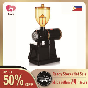 Household Electric Coffee Grinder Coffee Bean Grinder 600N Coffee Machine Electric Grinders Small Commercial Coffee Grinders Hand-pushed Coffee Bean Grinder One-click Coffee Grinders