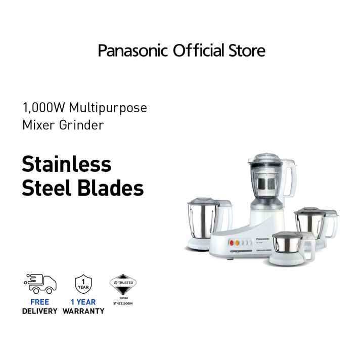 PANASONIC MX-AC400 MIXER GRINDER (360W) JARS MX-AC400WUA Fruit