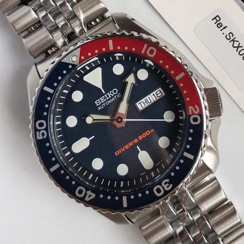 Seiko automatic diver hot sale watch skx009k2