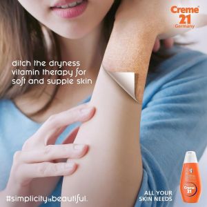 Creme 21 susu tubuh untuk kulit kering | Creme 21 Body Milk For Dry Skin with Pro Vit E 250ml|ORIGINAL BPOM