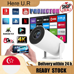 Home Cinema1080P Full HD 4K 6000 Lumens with WiFi and Bluetooth Portable MINI Projector Android 12 OS Video Projectors