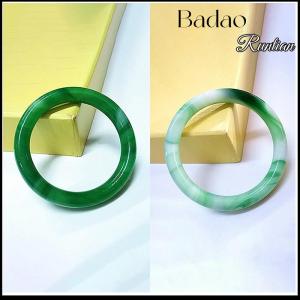 Badao Imitation Bracelet Green Womens Vintage Round Bracelet Ladies Jewelry Gift
