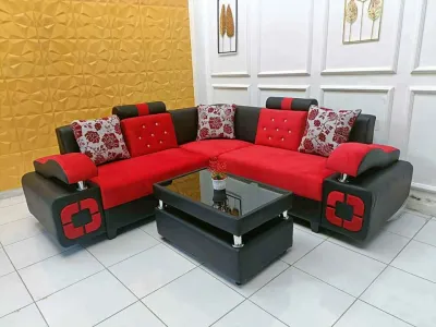 Sofa sudut minimalis grand / kursi sofa model sudut terbaru