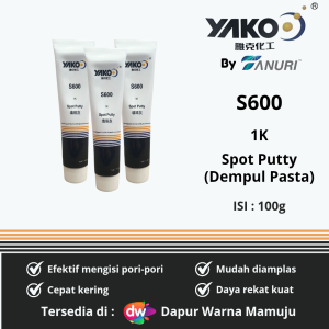 [Sulsel-Sulbar] Yakoo 1K Spot Putty S600 (Dempul Pasta Tanuri S600)