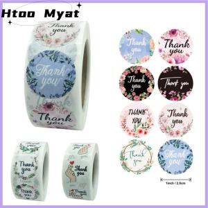 tantuoye ดอกไม้ขอบคุณสติ๊กเกอร์ป้ายของขวัญสติกเกอร์วันเกิดงานแต่งงาน