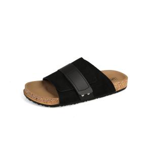 HeelHaven Sandals For Women With One Strap Slide Material Slip On Casual Korean Style Flat Slippers#WL752