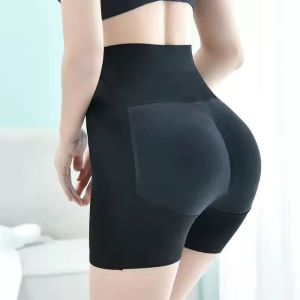 Fake Buttocks Abdomen Tightening Buttocks Lifting Underwear Womens High Elastic Cotton High Waist Shaping Peach Buttocks Shaping Pants Waist Body Shaper Slim Waist Breathable Girdle for Women Body Shaper High Elasticity Slimming Body Shaper for Tummy