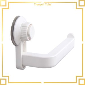 【Popular Categories】 Tranquil DOREEN ที่ใส่กระดาษติดผนังที่ใส่กระดาษม้วนห้องน้ำชั้นวางกระดาษอุปกรณ์เสริมกันน้ำห้องครัวถ้วยดูดห้องน้ำชั้นวางผ้าขนหนู/หลากสี