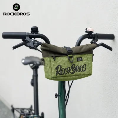 ROCKBROS Multifunctional Handlebar Bag Expandable Big Capacity Folding Bike Outdoor Shoulder Bag