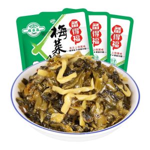10 Bags of Shredded Bamboo Shoots with Preserved Vegetables Delicious Dishes Congee Shredded Bamboo Shoots Pickles Pickles Pickled Chinese Cabbage