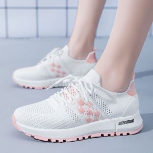 Women S Hoes Mesh Tennis Shoe Fits the Foot Comfort Fashion Good Elasticity Youth Leisure