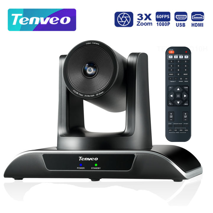 Ptz conference tenveo ptz camera software Tenveo AI Auto Tracking PoE PTZ Room Camera with 20x Zoom Video Conference