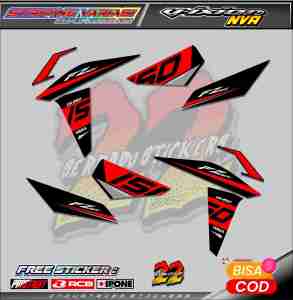 STRIPING VARIASI MOTOR YAMAHA VIXION NVA / STICKER LIST VARIASI YAMAHA VIXION NVA