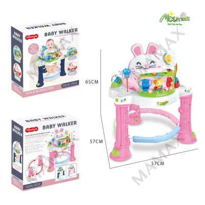 【SG Ready Stock】Multi-Functional Animal Baby Walker With Jumping➕360° Spinning Activated Music & Lights★4 Colours Available✅Premium High Quality✅Fast Delivery✅