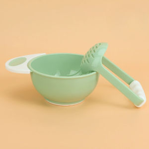 Baltra Baby Grinding Bowl Set Safe Baby Manual Food Grinder and Bowl Infant Fruit Puree Grinding Tools Toddler