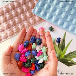 [COD] Home Fashion Mini Turtle Silicone Mold For Chocolate 36-Cavity Sea Turtle Chocolate Candy Molds Tortoise Ice Cube Sea Animal Resin Mold