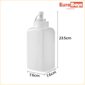E.B. 800ml/1000ml Plastic Squeeze Condiment Bottles Ketchup Mustard Hot Sauces Olive Oil Bottle Kitchen Gadgets