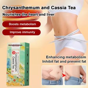 Traditional Herbal Tea Blend Chrysanthemum Cassia Honeysuckle Wolfberry Natural Liver Support Tea