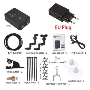 Tuya Wifi สมาร์ทสัตว์เลื้อยคลานพ่นหมอก Terrariums ความชื้นจับเวลาอัตโนมัติหมอกป่าฝนสเปรย์ระบบชุดควบคุมสปริงเกลอร์