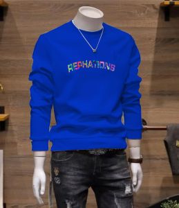 Diskon Spesial Sweater Keren Crewneck Elegan Kaos Pria Trendy Sweatshirt Kasual Sweter Rephations