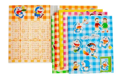 Bìa lót tay (Tập - Vở). Kích thước (16.7 x 21.5)cm.