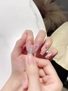 官方现货恩妮诗穿戴甲专用贴片胶 Ennissi wear nails special patch adhesive no baking lamp fast drying solid glue nail adhesive nail nail salon special use