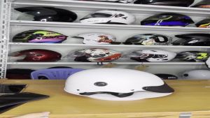 DANSHOP Thời Trang - An Toàn Mũ Bảo Hiểm Nửa Đầu 1/2 Sơn Nhám Có Lỗ Thông Gió Freesize Cho Nam Nữ